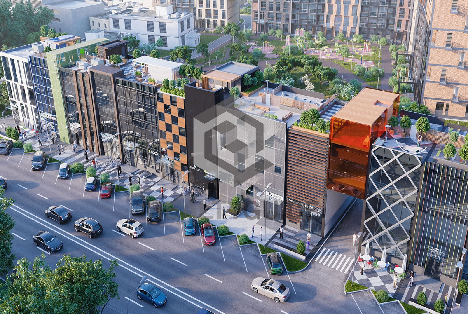 Торгово-офисный комплекс Seasons