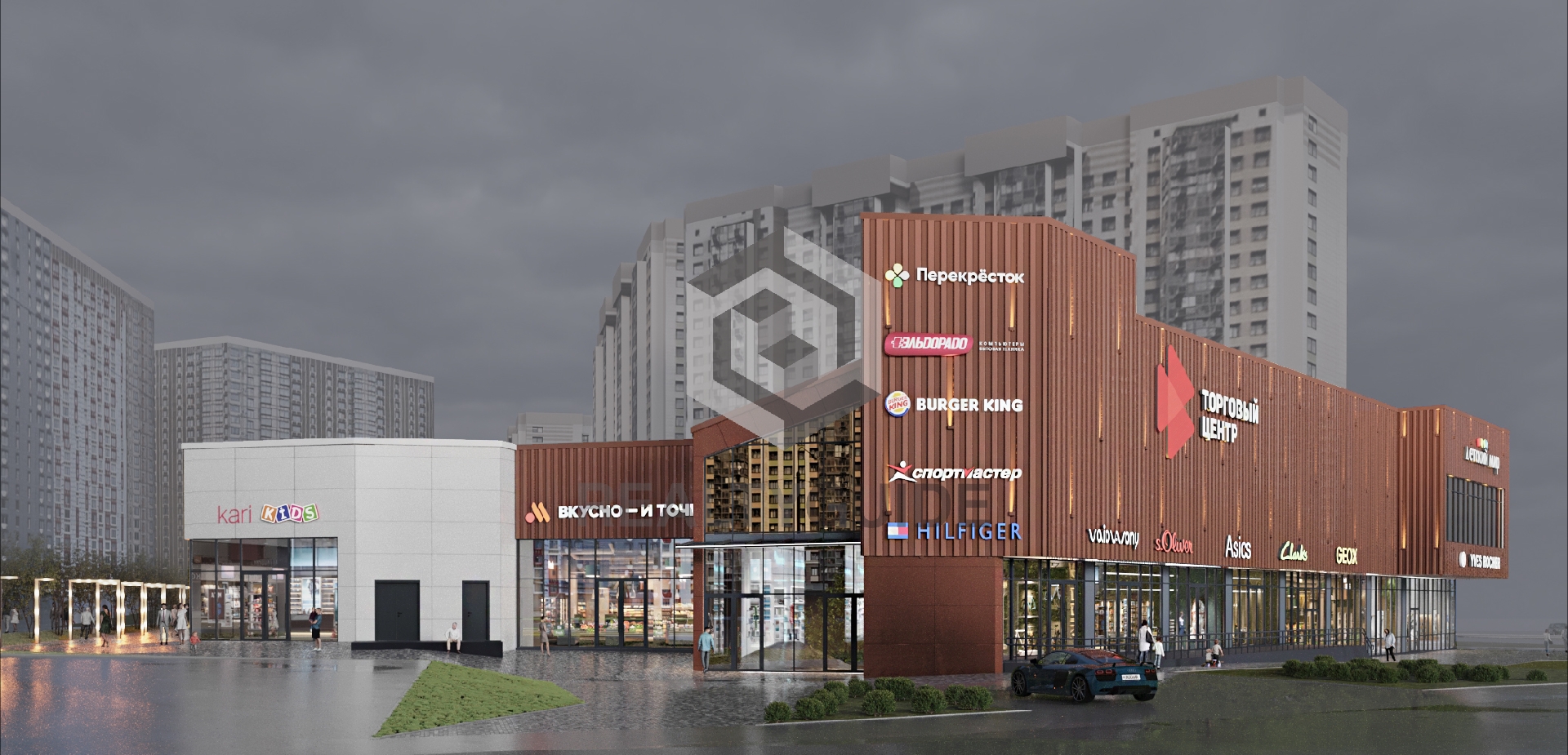 Торговый центр  Рассказовка 